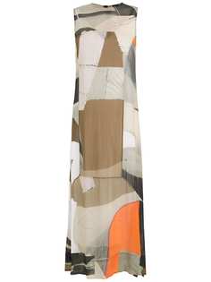 Osklen длинное платье Bowl