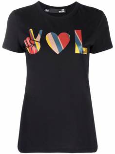 Love Moschino футболка с графичным принтом