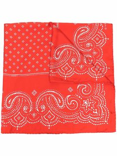 Givenchy шелковый платок с принтом пейсли