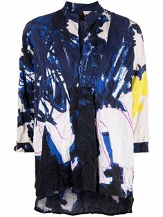 Daniela Gregis блузка с абстрактным принтом
