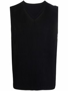 Homme Plissé Issey Miyake плиссированный топ