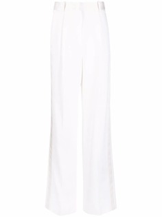 Ermanno Scervino атласные брюки с завышенной талией