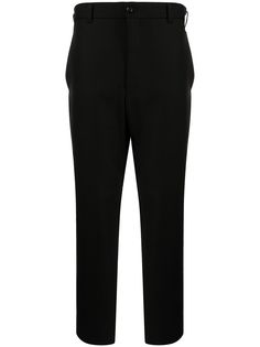 Comme Des Garçons Homme Plus прямые брюки с завышенной талией