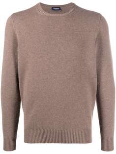 Drumohr кашемировый джемпер с круглым вырезом