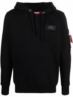Alpha Industries худи с логотипом