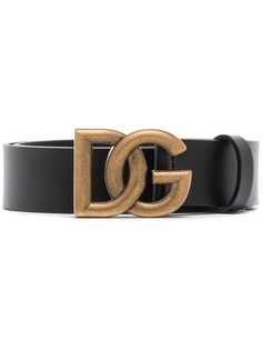 Dolce & Gabbana ремень с пряжкой-логотипом DG
