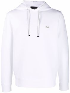 Emporio Armani худи с нашивкой-логотипом