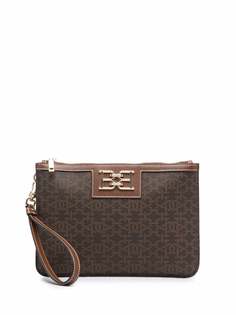 Bally клатч с монограммой