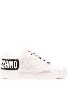 Love Moschino фактурные кеды