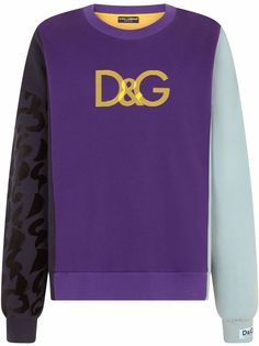 Dolce & Gabbana толстовка в стиле колор-блок