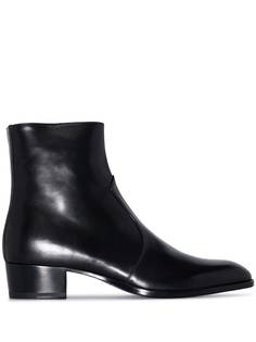 Saint Laurent ботинки Wyatt 40 на молнии