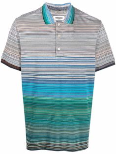 Missoni рубашка поло в полоску