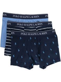 Polo Ralph Lauren комплект из трех пар боксеров с вышитым логотипом