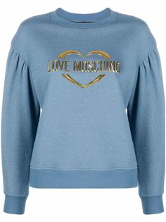 Love Moschino толстовка с логотипом