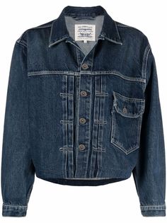 Levis: Made & Crafted укороченная джинсовая куртка Trucker