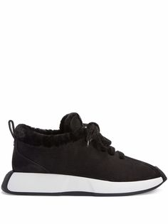 Giuseppe Zanotti кроссовки Ferox с подкладкой из овчины