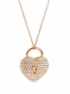 Tiffany & Co. Pre-Owned колье Heart Lock с бриллиантом
