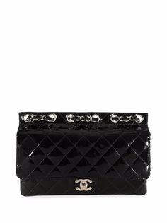 Chanel Pre-Owned стеганая сумка на плечо Supermodel