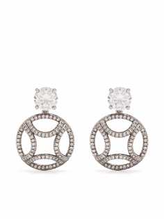 Loyal.e Paris серьги Perpétuel из белого золота с бриллиантами