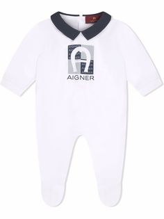 Aigner Kids комбинезон для новорожденного с логотипом