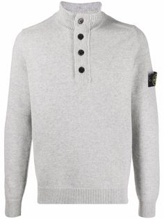 Stone Island джемпер с нашивкой-логотипом