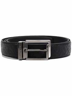 Salvatore Ferragamo ремень с тисненым узором