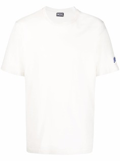 Diesel футболка с нашивкой-логотипом