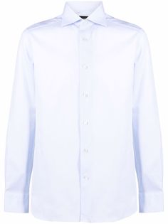 Ermenegildo Zegna рубашка с длинными рукавами