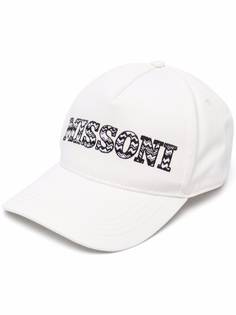 Missoni кепка с вышитым логотипом