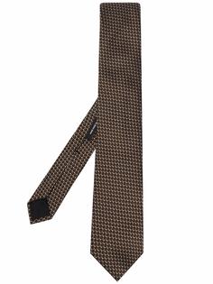 Boss Hugo Boss шелковый галстук с жаккардовым узором