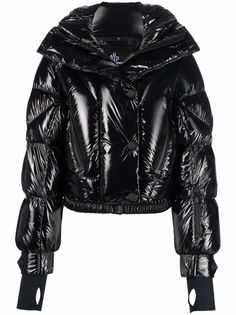 Moncler Grenoble глянцевый пуховик