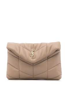 Saint Laurent клатч с логотипом