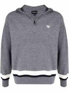 Emporio Armani шерстяное худи