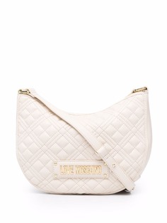 Love Moschino стеганая сумка на плечо с логотипом
