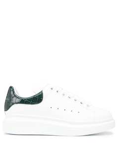 Alexander McQueen кроссовки с контрастными вставками