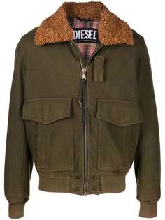 Diesel фетровая куртка-бомбер
