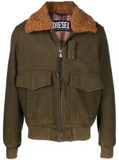 Diesel фетровая куртка-бомбер