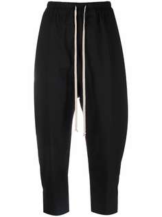 Rick Owens укороченные брюки с кулиской