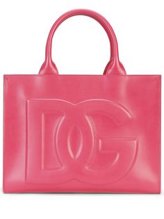 Dolce & Gabbana сумка-тоут с тисненым логотипом