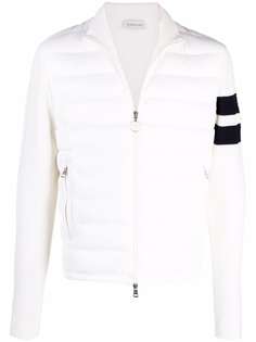 Moncler кардиган с дутыми вставками