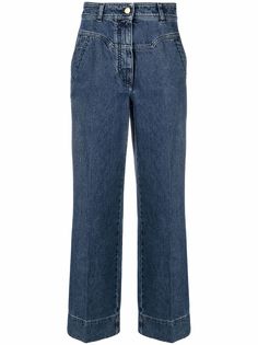 Alberta Ferretti широкие джинсы с завышенной талией