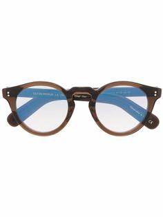 Oliver Peoples очки Martineaux в круглой оправе