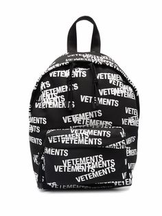 VETEMENTS рюкзак с логотипом