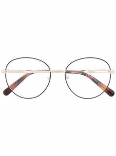 Salvatore Ferragamo Eyewear очки в круглой оправе