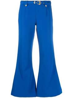 Versace Jeans Couture расклешенные брюки с поясом