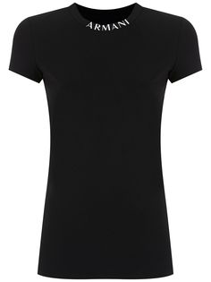 Armani Exchange футболка узкого кроя