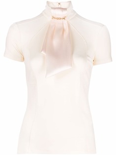 Elisabetta Franchi блузка с высоким воротником