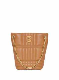 Burberry стеганая сумка-ведро Lola