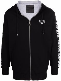 Philipp Plein худи на молнии с логотипом
