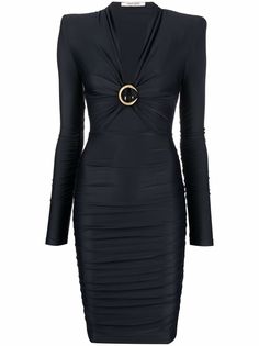 Roberto Cavalli платье Queen of Sicily с V-образным вырезом
